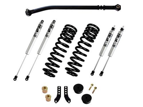 3.5" 2020-2026 Ford F250 / F350 4WD (w/diesel engine) - Stage 2 Leveling Kit (with Fox 2.0 Shocks) by Kryptonite