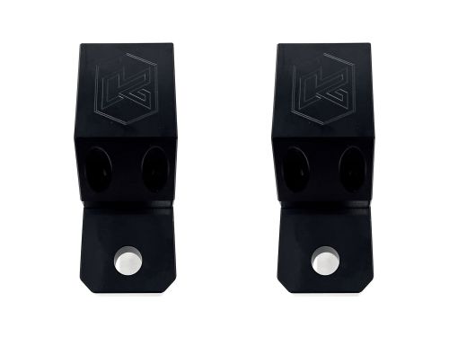 F450 / F550 2017-2024 Ford 4WD - Death Grip Dual Steering Stabilizer Adapter Kit by Kryptonite