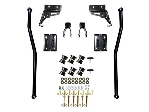 Silverado 2500HD / 3500 2001-2010 Chevy (Crew Cab / Short Bed) - Death Grip Full Floating Traction Bar Kit by Kryptonite