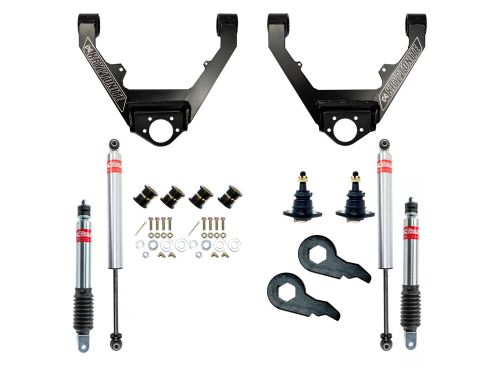 2" 2000-2006 GMC Yukon XL 1500 4WD - Stage 3 Leveling Kit (with Eibach Shocks) by Kryptonite