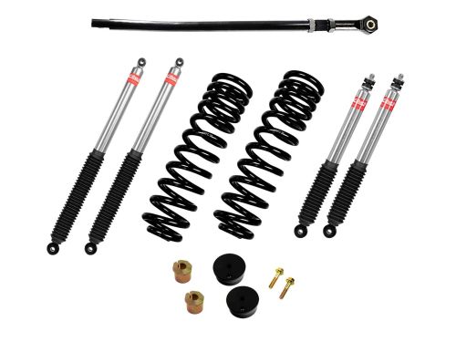 2.5" 2005-2016 Ford F250 / F350 4WD (w/diesel engine) - Stage 2 Leveling Kit (with Eibach Shocks) by Kryptonite