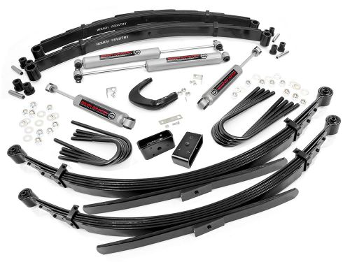 6" 1988-1991 GMC Suburban 1/2 ton 4WD Lift Kit w/ 56" Rr Springs by Rough Country