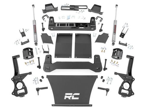 4" 2019-2025 GMC Sierra 1500 AT4 4wd Lift Kit by Rough Country