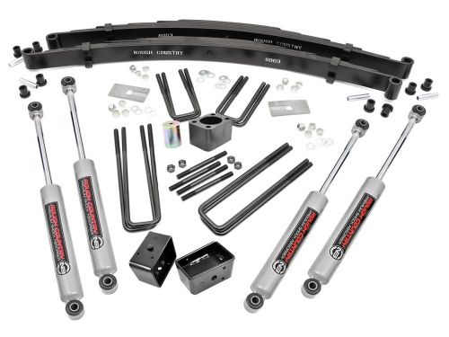 4" 1977-1993 Dodge W350 Pickup (w/Dana 60) 4WD Lift Kit by Rough Country