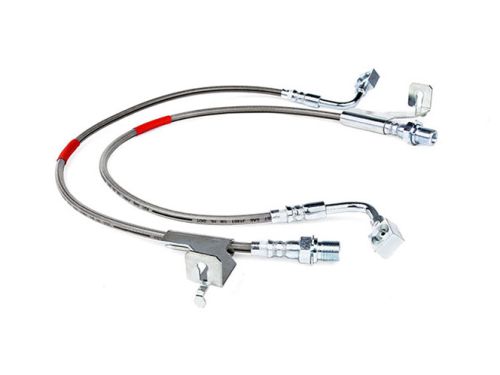 Suburban 1/2 & 3/4 ton 1987-1991 Chevy 4wd (w/4-6" Lift) - Front Brake Line Kit by Rough Country