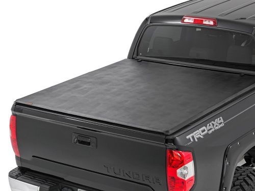 2007-2025 Toyota Tundra Soft Tri-Fold Tonneau Cover by Rough Country