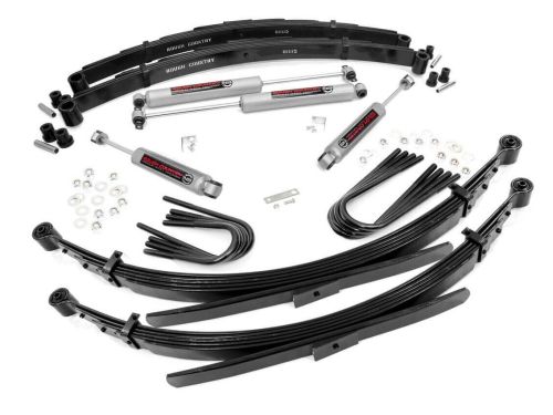 4" 1969-1972 GMC Jimmy 4WD (52" Rear springs) Lift Kit by Rough Country