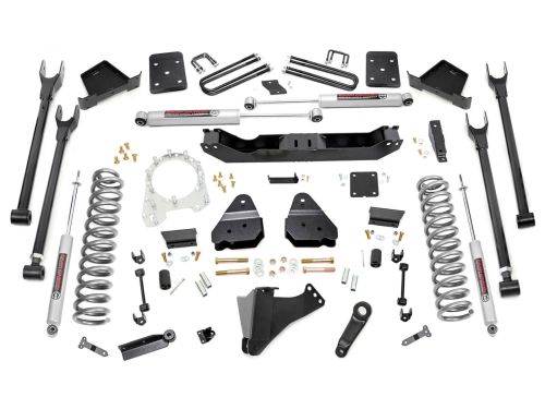 6" 2017-2022 Ford F250/F350 Diesel 4WD 4-Link Lift Kit by Rough Country