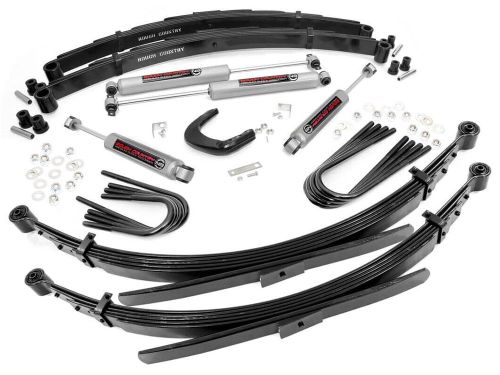 6" 1973-1976 Chevy Blazer K5 4WD (52" Rear springs) Lift Kit by Rough Country