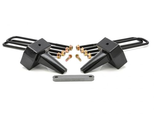 F350/F450 Dually 2017-2026 Ford 4WD (w/2 piece drive shaft) 5" Rear Block Kit by ReadyLift