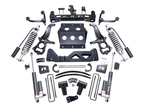 8" Sierra 1500 2019-2024 GMC 4WD MAX 3.3 Lift Kit (w/3.3 Falcon Coilovers and Shocks) by ReadyLift