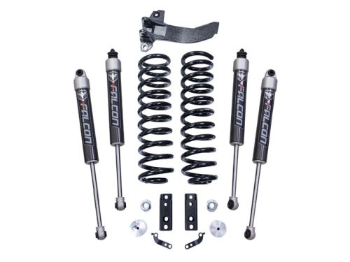2.5" 2020-2026 Ford F250/F350 Super Duty 4WD (w/Diesel Engine) Front Coil Spring Leveling Kit (with Falcon 2.1 Monotube Gas Shocks) by ReadyLift