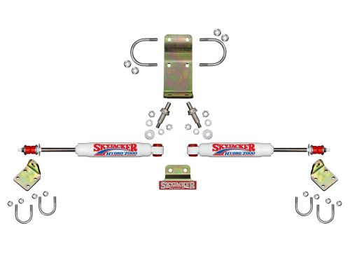 Gladiator 2020-2026 Jeep 7000 Series Dual Steering Stabilizer Kit by Skyjacker