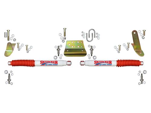 Ram 2500 2014-2020 Dodge 4WD (w/4" lift or higher) 7000 Series Dual Steering Stabilizer Kit by Skyjacker