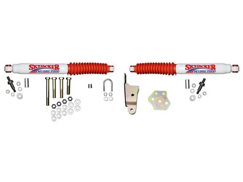Ram 1500 1994-1997 Dodge 4WD 7000 Series Dual Steering Stabilizer Kit by Skyjacker