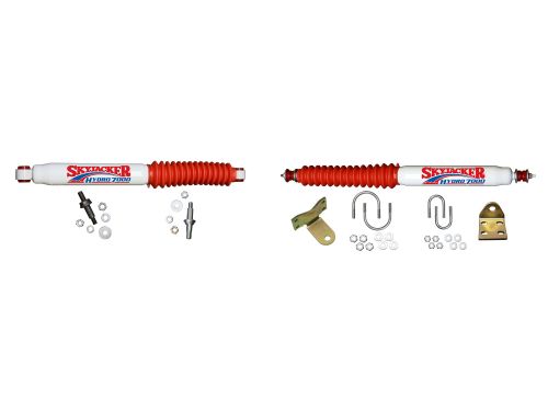 Pickup 1 ton 1977-1987 Chevy 4WD 7000 Series Dual Steering Stabilizer Kit by Skyjacker