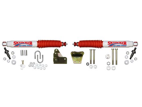 F150 1997-2003 Ford (w/ 6") Lift 4WD 7000 Series Dual Steering Stabilizer Kit by Skyjacker