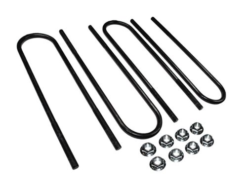 Ram 2500 2003-2013 Dodge (w/4" rear axle) - Rear HD U-Bolt Kit (fits w/5.5 lift blocks) by Skyjacker