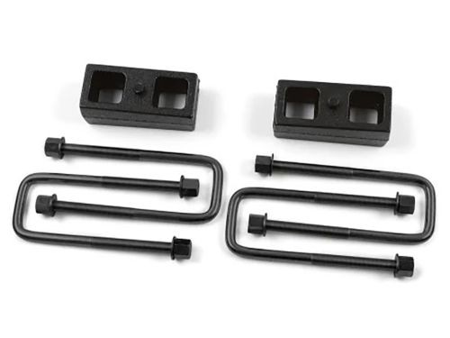 Tacoma 2005-2023 Toyota 4WD 2" Rear Block and U-bolt Kit by Zone