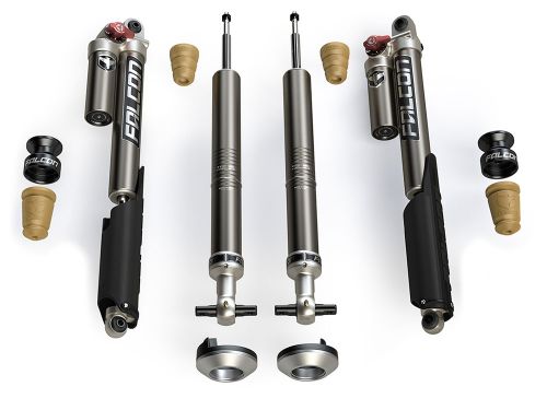 F150 2015-2026 Ford (w/ 4-6" Lift) - Falcon Sport Tow/Haul Leveling Shock Kit by Teraflex