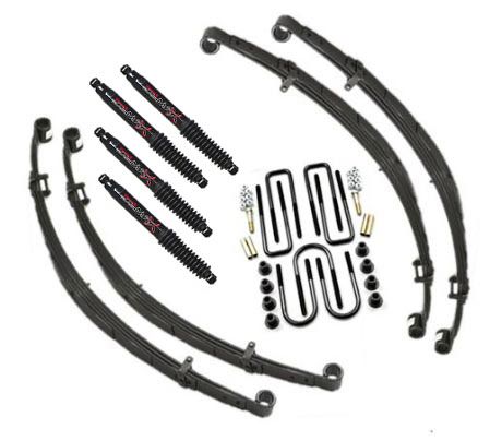 2.5" 1964-1980 Toyota Landcruiser FJ40/FJ42 4WD Budget Lift Kit by Jack-It