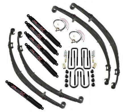 4" 1964-1980 Toyota Landcruiser FJ40/FJ42 4WD Premium Lift Kit by Jack-It
