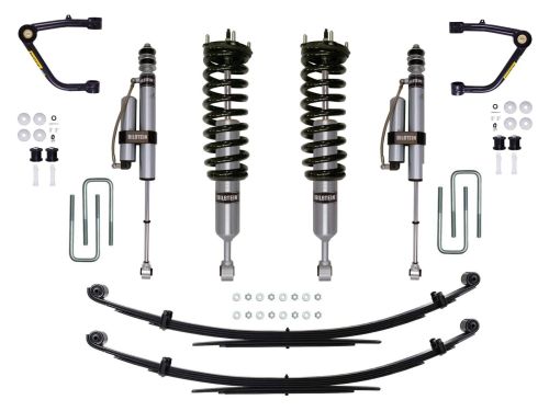 2.5" 2007-2021 Toyota Tundra LIft Kit (w/Bilstein 6112 Series Assembled Coil-Overs, 5160 Rear Shocks, UCAs and Rear Lift Options) by Jack-it
