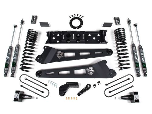 4" 2019-2024 Dodge Ram 3500 (w/Gas Engine) 4WD Radius Arm Lift Kit by Zone