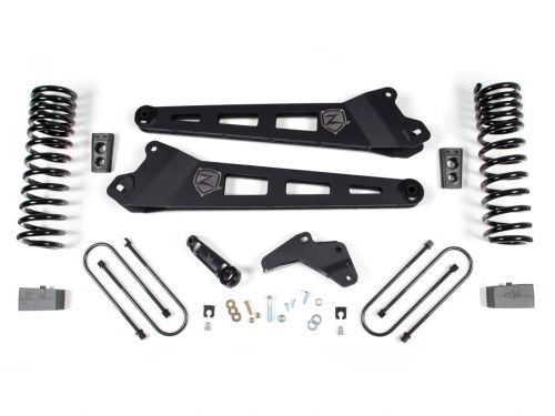 4.5" 2013-2018 Dodge Ram 3500 4WD (w/diesel engine) Radius Arm Lift Kit by Zone