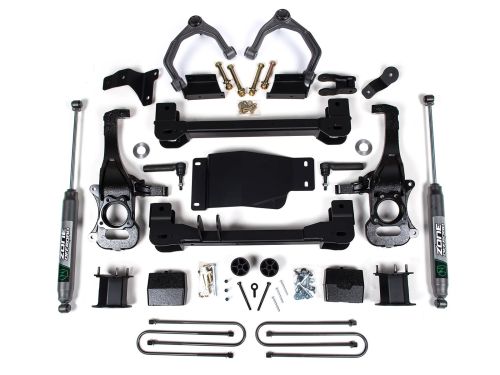 4" 2025-2026 GMC Sierra 1500 AT4 4WD Lift Kit by Zone