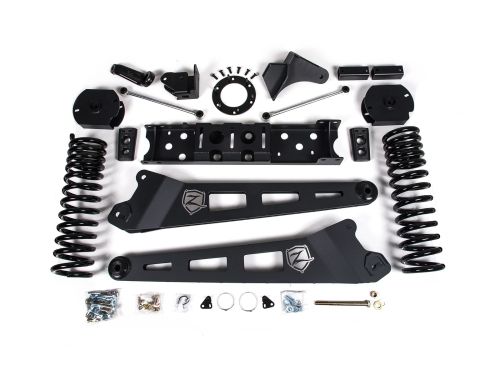 4.5" 2019-2024 Dodge Ram 2500 (w/Diesel Engine) 4WD Radius Arm Lift Kit by Zone