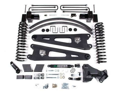 6" 2017-2019 Ford F250/F350 4WD (w/diesel engine) Radius Arm Lift Kit by Zone
