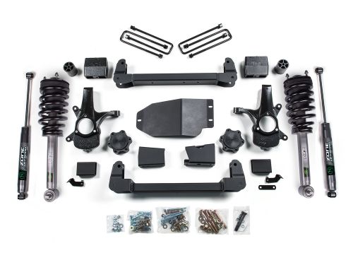 6.5" 2007-2013 GMC Sierra 1500 4WD Lift Kit (w/Loaded Front Struts & Rear Shocks) by Zone