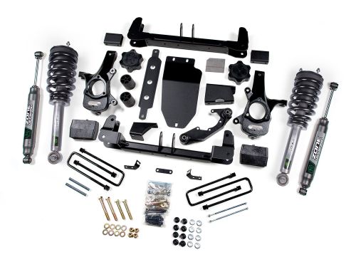 4.5" 2014-2018 GMC Sierra 1500 4WD Lift Kit (w/Loaded Front Struts & Rear Shocks) by Zone