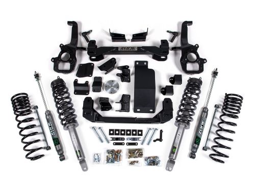 4" 2019-2024 Dodge Ram 1500 4WD Lift Kit (w/Loaded Front Struts & Rear Shocks) by Zone