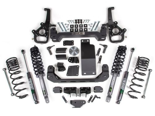 4" 2025-2026 Dodge Ram 1500 4WD Lift Kit (w/Loaded Front Struts & Rear Shocks) by Zone