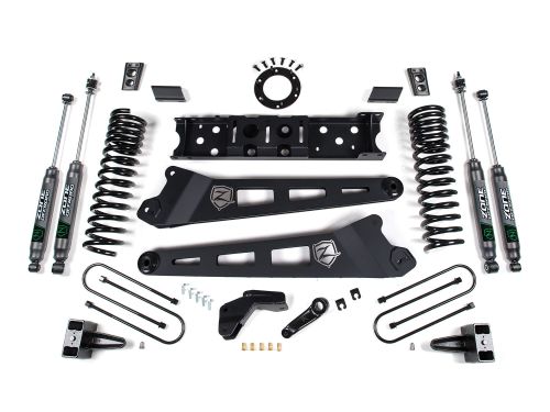 4" 2025-2027 Ram 3500 4WD (w/Gas Engine) Lift Kit (w/Radius Arms) by Zone