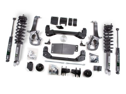 4" 2012 Dodge Ram 1500 4WD Lift Kit (w/Loaded Front Struts & Rear Shocks) by Zone