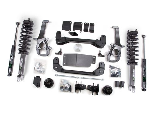 4" 2013-2018 Dodge Ram 1500 4WD Lift Kit (w/Loaded Front Struts & Rear Shocks) by Zone