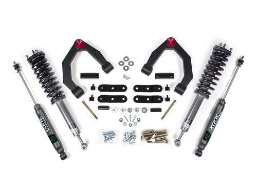 3.5" 2007-2021 Toyota Tundra 4WD Adventure Series UCA Lift Kit (w/Loaded Front Struts & Rear Shocks) by Zone