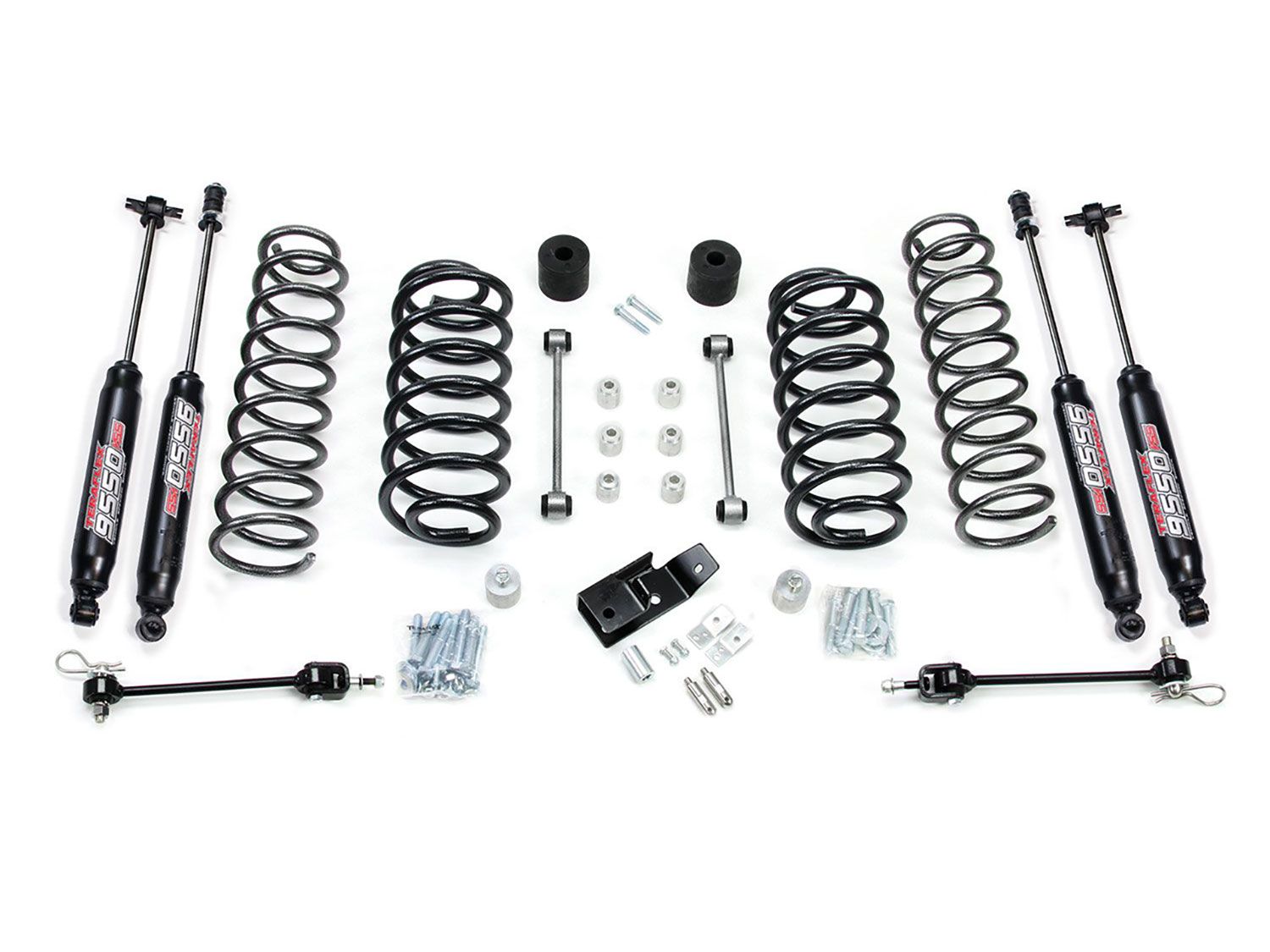 4" 1997-2006 Jeep Wrangler TJ Coil Spring Lift Kit by Teraflex