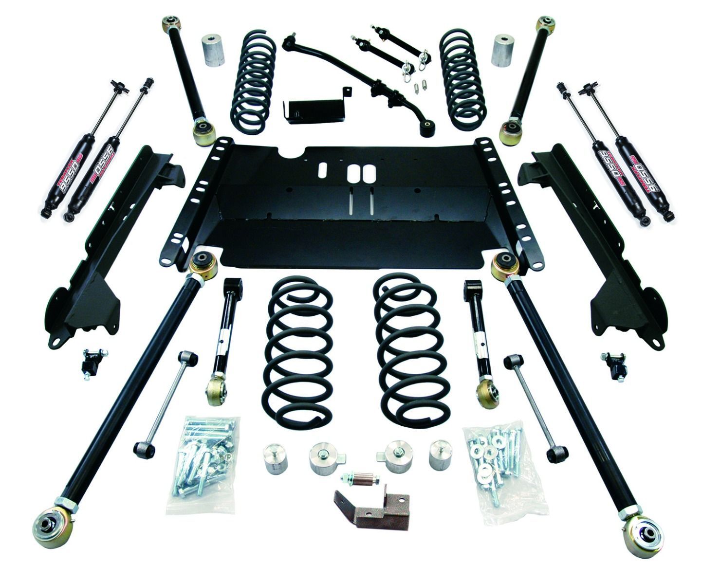 4" 1997-2006 Jeep Wrangler TJ 4WD LCG Enduro Long Arm Lift Kit by Teraflex