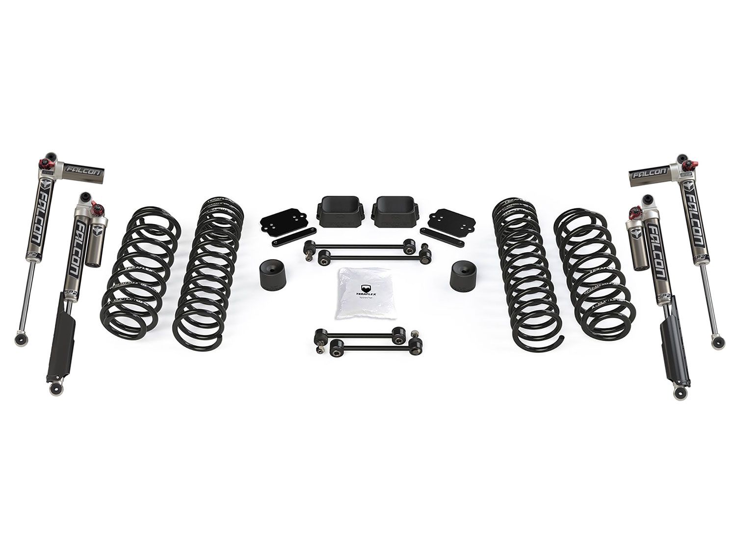 2.5" 2018-2023 Jeep Wrangler JL 4WD (4 door) Coil Spring Base Lift Kit by Teraflex