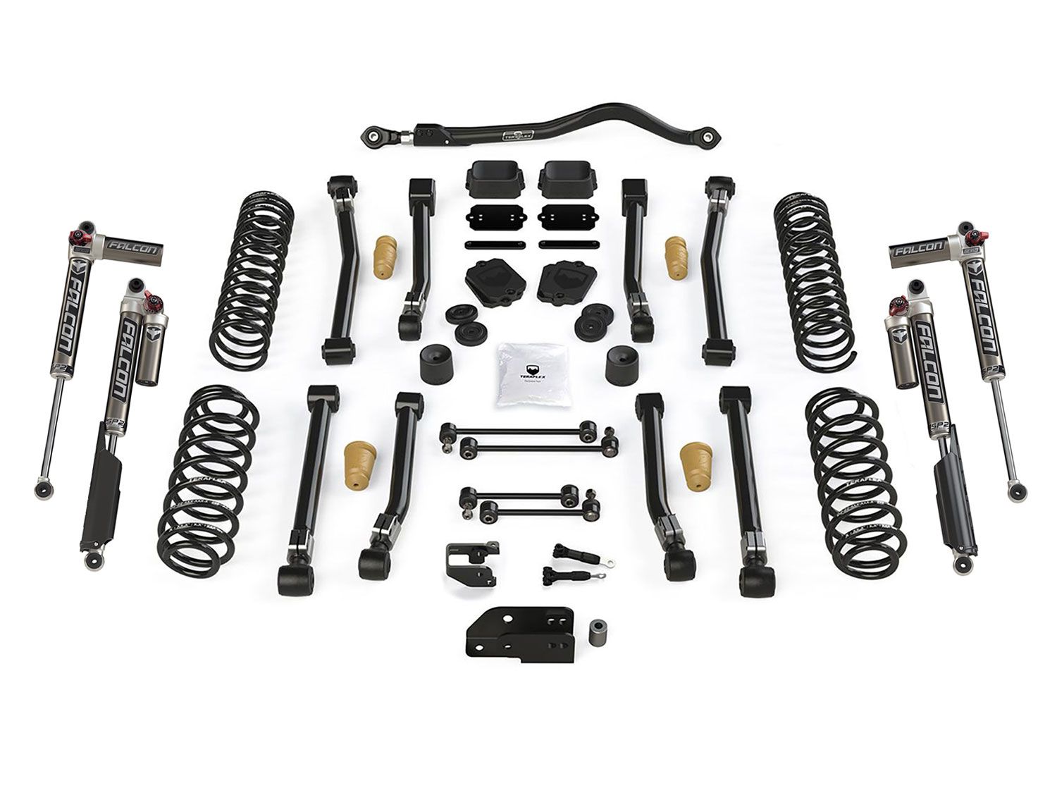 3.5" 2018-2023 Jeep Wrangler JL 4WD (2-door) Alpine CT3 Short Arm Suspension System by Teraflex