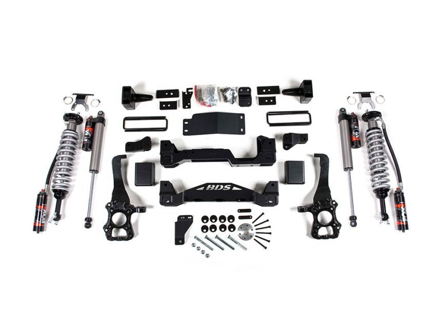 6" 2015-2020 Ford F150 2wd - Fox Performance Elite CoilOver Lift Kit by BDS Suspension