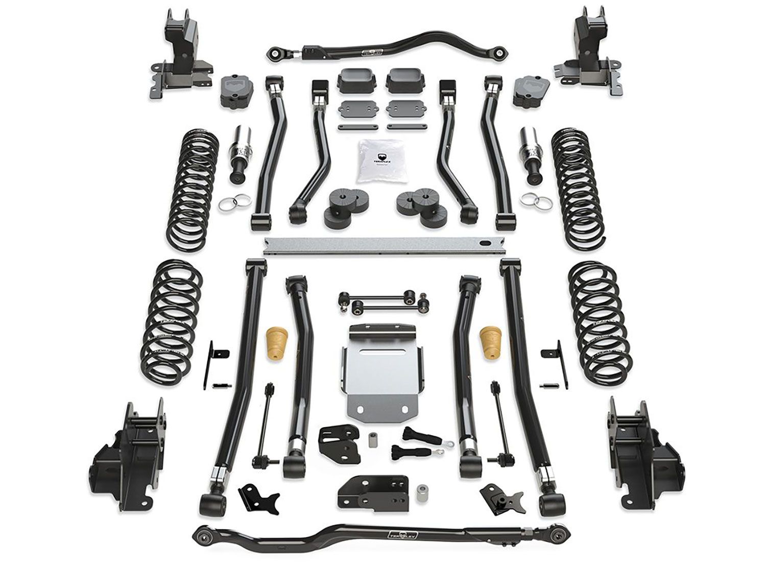 4.5" 2018-2023 Jeep Wrangler JL 4WD (4 door) Alpine RT4 Long Arm Suspension Lift Kit by Teraflex