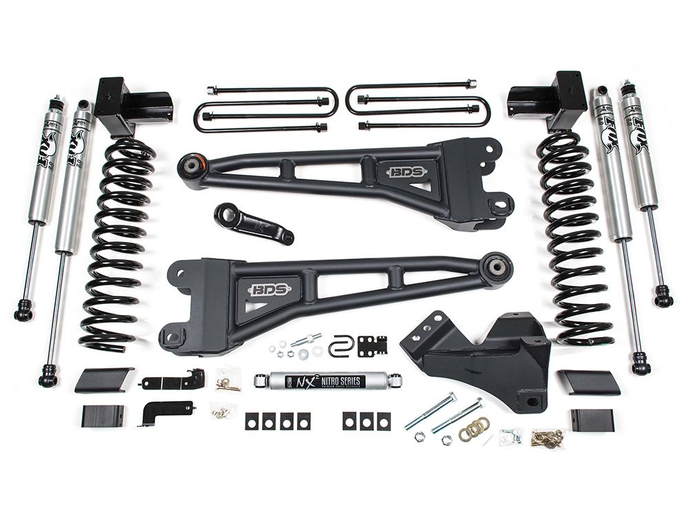 4" 2020-2022 Ford F350 Super Duty 4WD (Dually models) Radius Arm Lift Kit by BDS Suspension