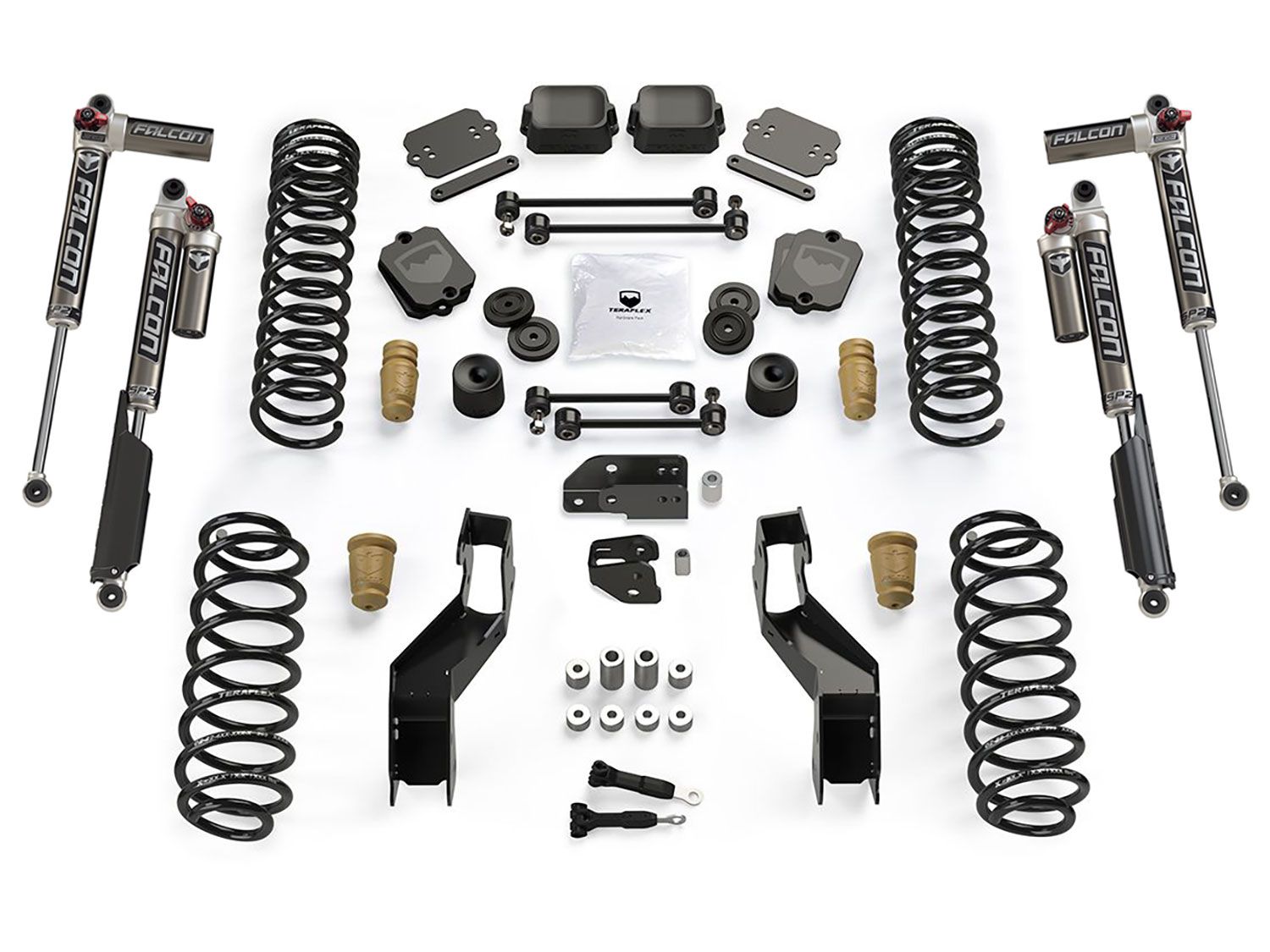 4.5" 2018-2023 Jeep Wrangler JL 4WD (4-door) Sport ST4 Suspension Lift Kit by Teraflex