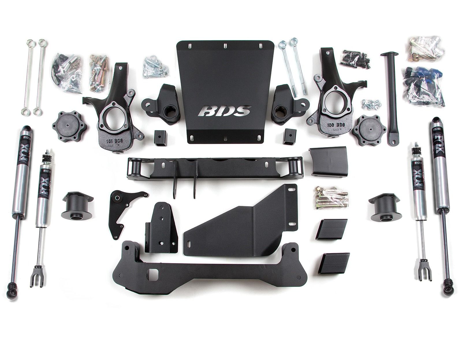 Freedom Offroad 2-Inch Rear Lift Spacer Kit For Avalanche, Tahoe, Yukon, Escalade 2000-2020