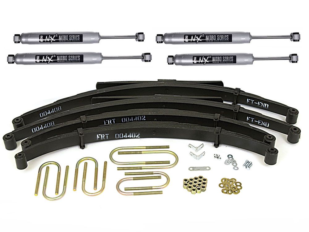 4" 1974-1986 Jeep Pickup J10 / J20 4WD Suspension Lift Kit by BDS Suspension